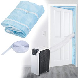 Sichler Exclusive Door Seal Air Conditioner: Universal door seal for mobile air conditioning systems with exhaust hose (door outlet for air conditioning).