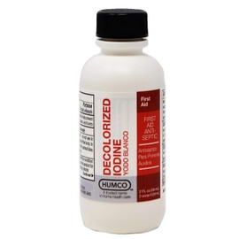 Humco Iodides Tincture (Decolorized Iodine) 2 oz (Pack of 2)