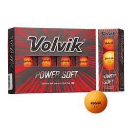 Volvik Power Soft Golf Ball Pack - Orange