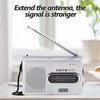 Universal Portable AM/FM Mini Radio Stereo Speakers Receiver Music Player