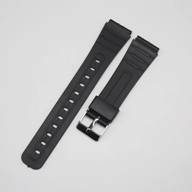 TPU Replacement Watch Strap Band for Casio F-91W/F-84/F-94/F-105/F-108/A-158 Men and