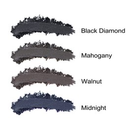 Lauren Brooke Cosmetiques All Natural Powder Eye Liner Makeup (Midnight)