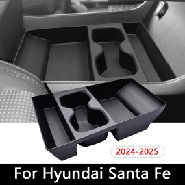 Unbranded Car Center Console Storage Box Organizer Tray For 2024-2025 Hyundai Santa Fe