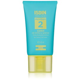 ISDIN Teen Skin Acniben Gel Crema, Tratamiento para el Acne Facial Control de Brillos y granos, 40ml