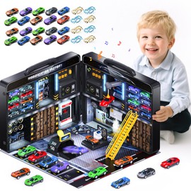 MEWOCHEE Toy Cars Set of 20 1:64 Scale Vehicles for Play or Display, for 2 3 4 Year Old Boys, Car Toys for 2 3 4 Year Old Boys, Toys for Boys, Boy Toys, Toddler Boy Toy, Boys Toys Age 4-6