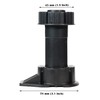 Berta 4-Pack, Cabinet Leveler Legs-330 lb Capacity, Leg-Adjusts from 4