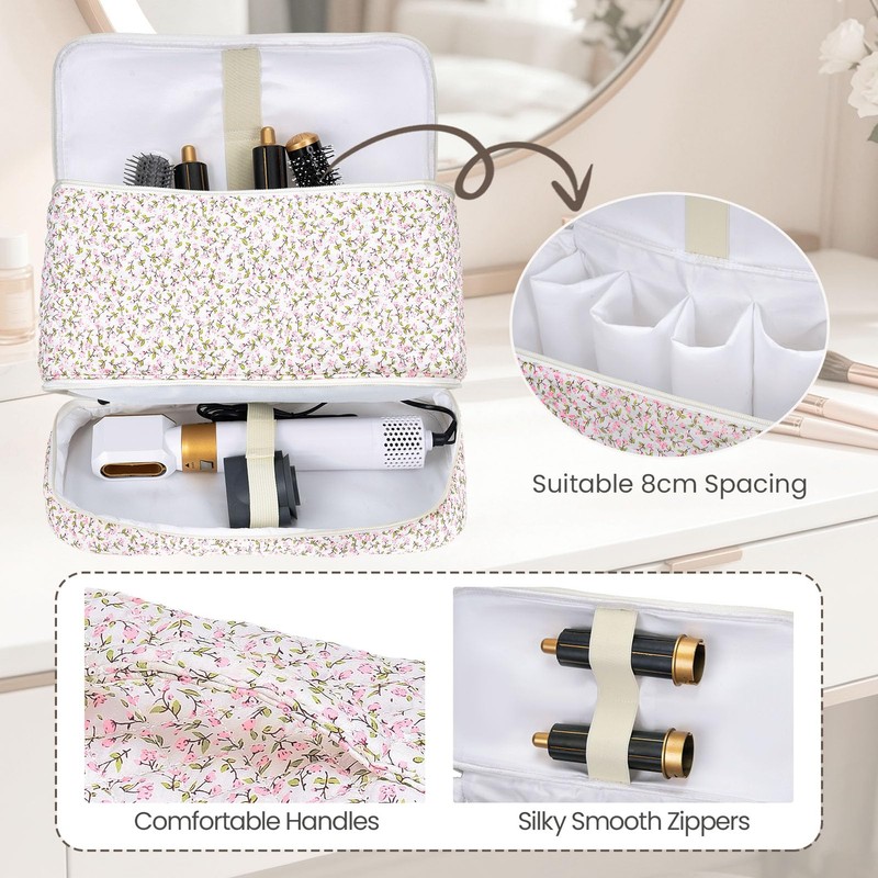 Double Layer Hair Tool Travel Bag Carrying Case for Shark