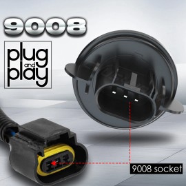 CHUSYYRAY Para For 2005-2014 Ford F 150 LED Faros delanteros Hi/Lo+Kit de luces