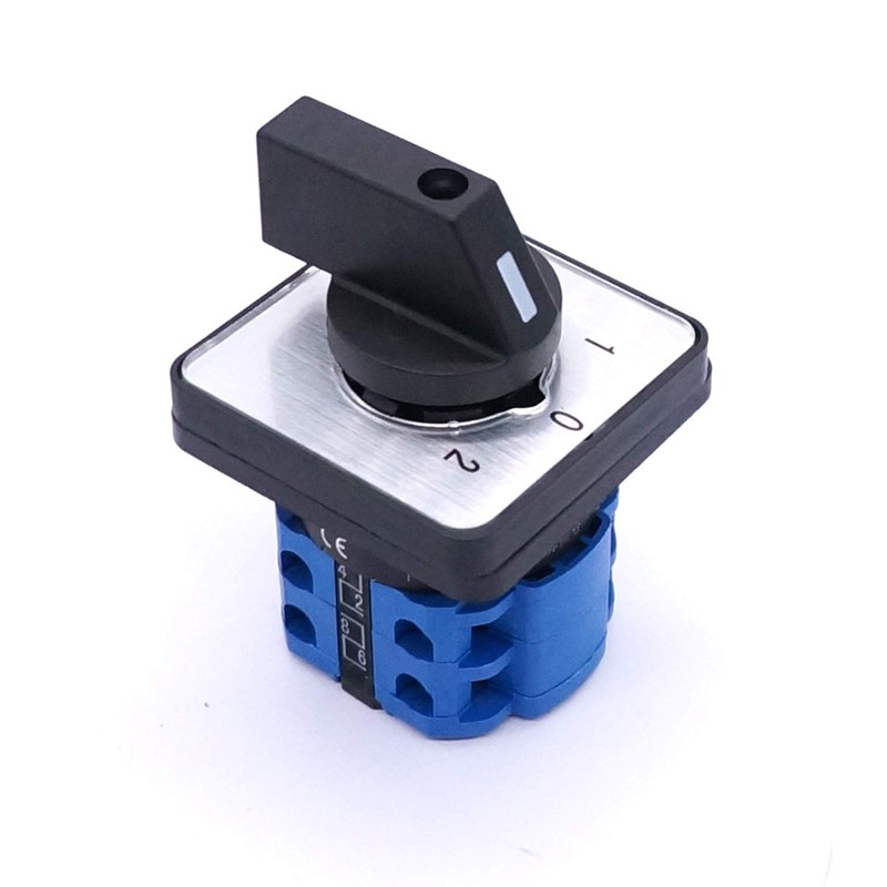 Taiss Universal Changeover Switch 20A 550V 3 Position 8 Terminals