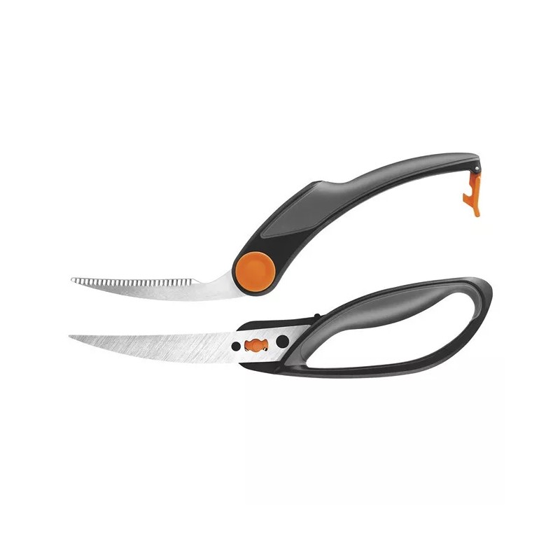 Fiskars Heavy-duty Butcher Shears 510011-1005 Lifetime Manufacturer Warranty