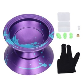 Yoyo Ball Toy Aluminium Alloy Replacement Yoyo Strings Bearing Yoyo Toy for Children Over 14 Years Old