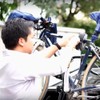 Vincita Water-Resistant Durable Handlebar Rain Cover Red Bike Cover for