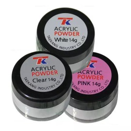 아크릴 파우더 네일아트국시용 손톱연장네일 [핑크(pink)] Acrylic Powder Nail Art Extension Nails for Acrylic [Pink]
