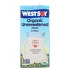 Westsoy Unsweetened Westsoy 32 Oz, Pack of 12