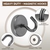 Neosmuk Magnetic Hooks, Cruise Ship Essentials, 130lb+ Heavy Duty Magnetic