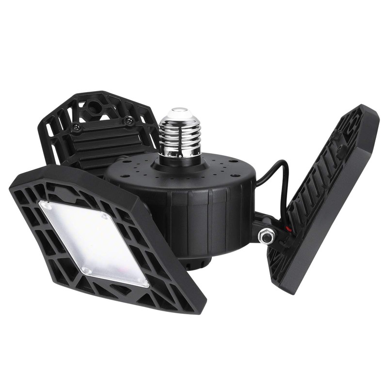 ANYPOWK LED Garage Light - 6000 Lumen 2800K Warm White