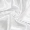 KKJIAF White Satin Fabric 10 Yard, 63" Wide Shiny Silky