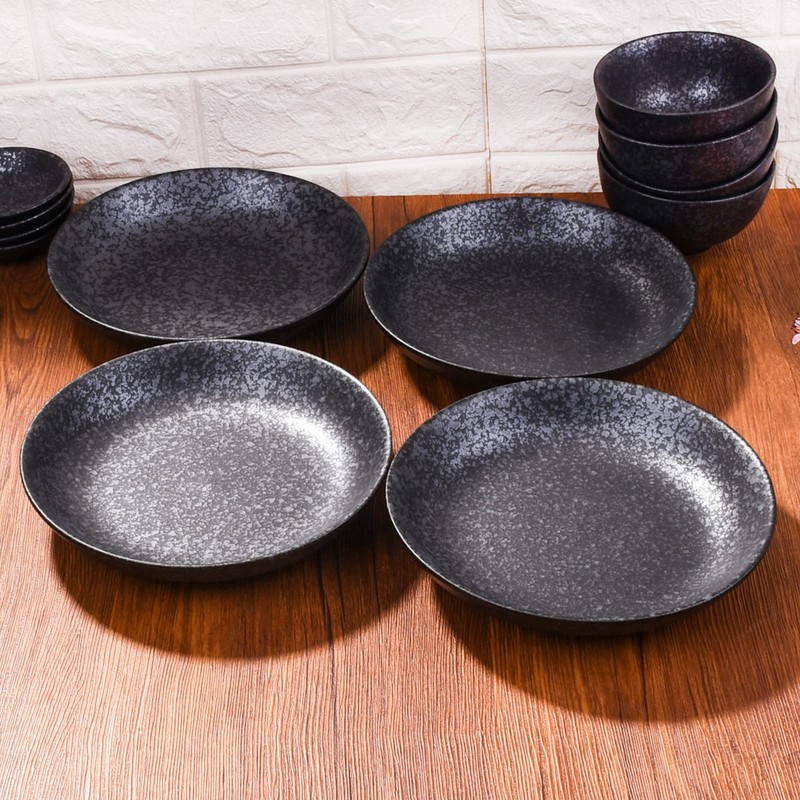 Ceramic Dinner Plates Pasta Plate Steak Plate 8 Inch Japanese