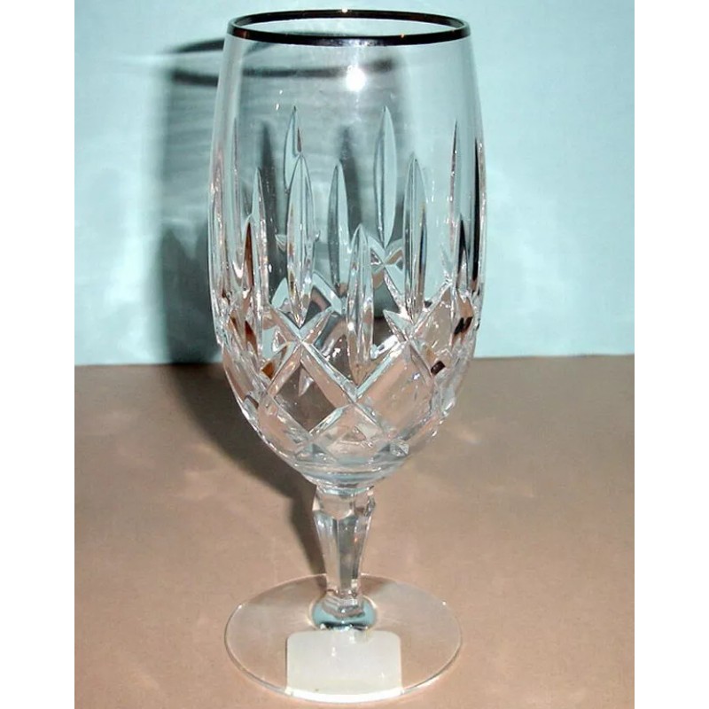 Gorham Lady Anne Platinum Crystal Premium Iced Beverage Glass Germany