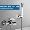 Universal Hand Shower Holder, Adjustable Shower Head Holder, Wall Mounted