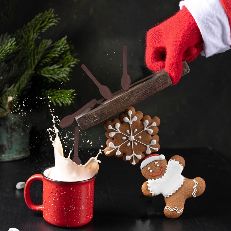 Fruidles Pack of 2 Boxes Dark Chocolate Spoons, 6 per