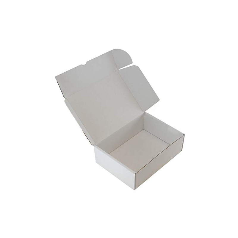 WHITE OR BROWN SHIPPING CARDBOARD BOXES POSTAL MAILING GIFT PACKET
