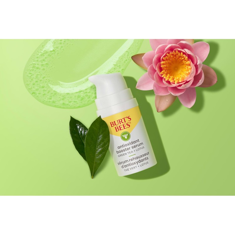 Burt's Bees Antioxidant Booster Serum, Green Tea and Lotus, 1