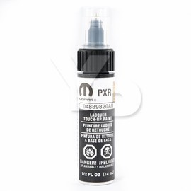 Dodge Chrysler & Jeep MOPAR Touch Up Paint 0.5oz Bottle: (9820) AXR / PXR Brilliant Black Crystal