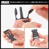 VivaSmile Side Release Plastic Buckle, Pack of 2 (Single Pull,