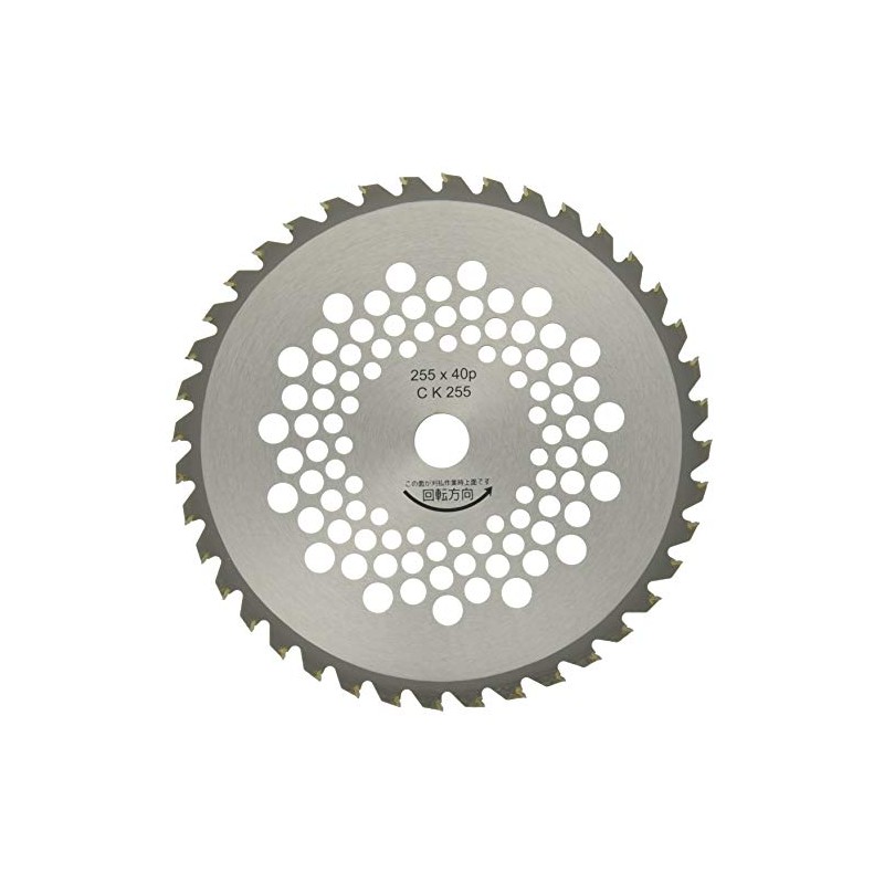 CLUB J. CK-255 Grass Cutting Chip Saw, 10.0 x 1.6