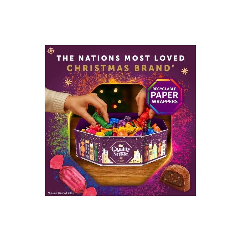 Nestle Quality Street Tin Extra Large, 900 gram Can