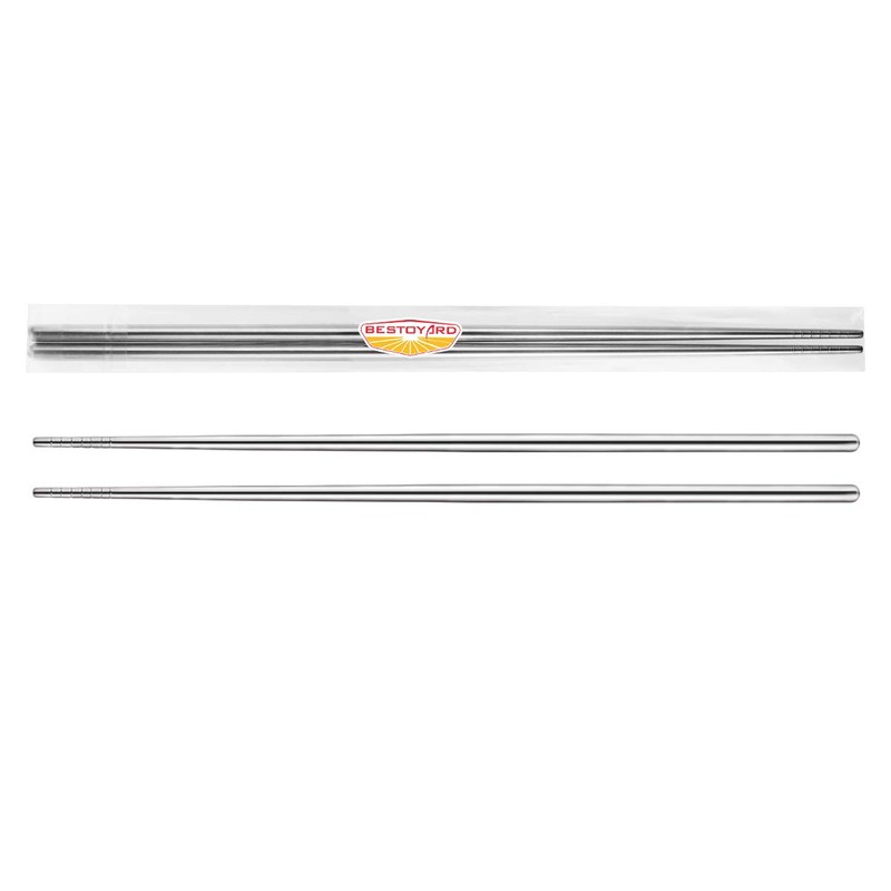 BESTOYARD Long Stainless Steel Chopsticks, Tempurakoro Spatula, Fried Food, Eggs,