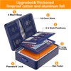 DocSafe 5200°F Document Organizer with Lock,Upgraded Heat Insulated Fireproof＆Waterproof Box