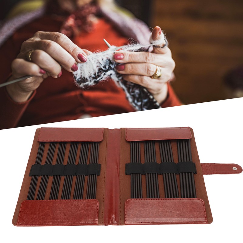 50Pcs Wood Knitting Needle Double Pointed Finely Polished Smoothing Knitting