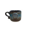 Colm de Ris Irish Triskele Celtic Pottery Mug Made in