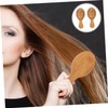 Beavorty 2pcs Bamboo Comb Hairbrush Bamboo Scalp Comb Wood Massage