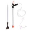 Manual Aquarium Water Changer Safe Efficient Fish Tank Gravel Cleaner
