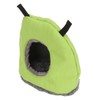 Warm Bird Hammock Round Foldable Soft Plush Winter Bird Swing