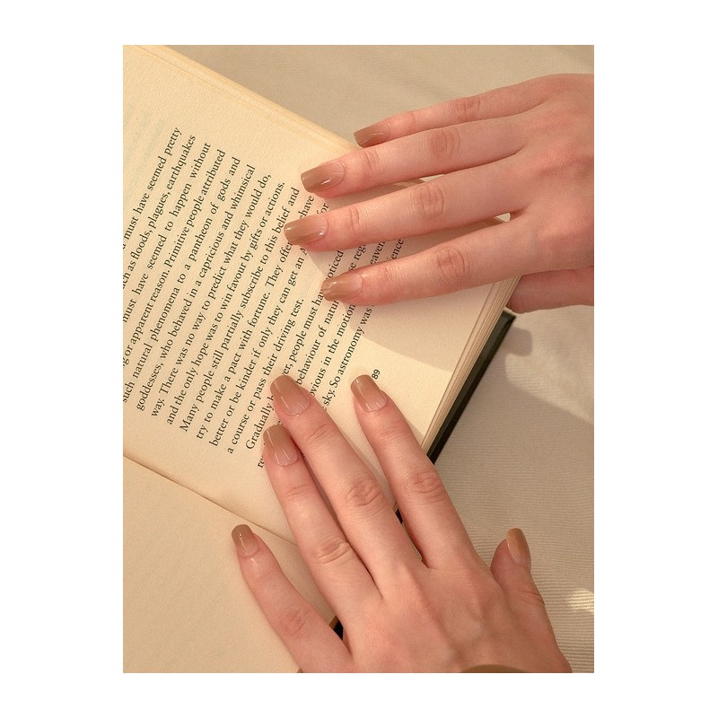 Reusable Nail Tip Rooibos Tea (Regular Square) / 리유저블 네일팁