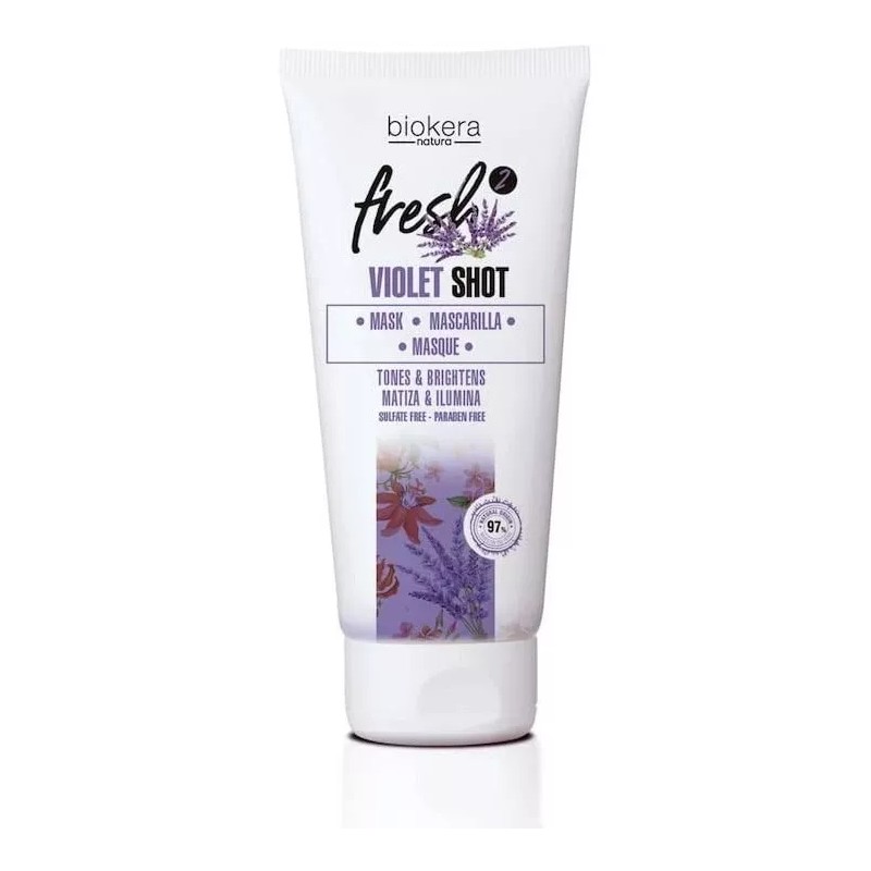 Salerm ® Biokera Fresh Violet Shot Shampoo + Balsamo 300ml