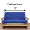 SlipcoverShop Solid Red Futon Cover Full 410