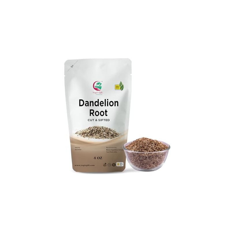 Dandelion Root 4 oz | Cut and Sifted Loose Root