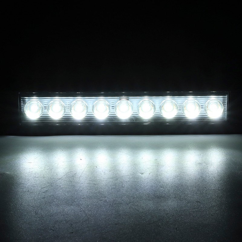 LED Car Interior Strip Bar Light 9 LED Lamp Beads
