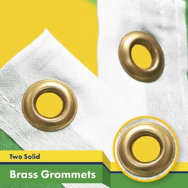 G128 10 Pack: Brazil Brazilian Flag | 3x5 Ft | LiteWeave Pro Series Printed 150D Polyester | Country Flag, Indoor/Outdoor, Vibrant Colors, Brass Grommets, Thicker More Durable Than 100D 75D Polyester