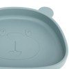 Baby Suction Plates Panda Shaped Powerful Suction Silicone Kid Suction