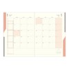 Midori Double Schedule Planner 2026 B6 Monthly To Do Blue