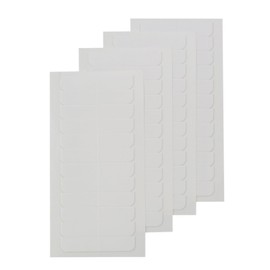 Full Shine Replacement Tape for Hair Extensions Hair Tape for Extensions Tape in Double Sided Tape White 0.8cm*4cm 48pcs