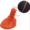 Unbranded Orange Motorcycle Kick Side Stand Base Foot Base Plate