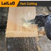 LEILUO 7 Pcs Oscillating Tool Blade Japanese Teeth Extra Long