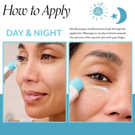 Bliss Eye Do All Things Hydrating Eye Gel Depuff & Brighten Straight-from-the-Spa Paraben Free, Cruelty Free 0.7 fl oz